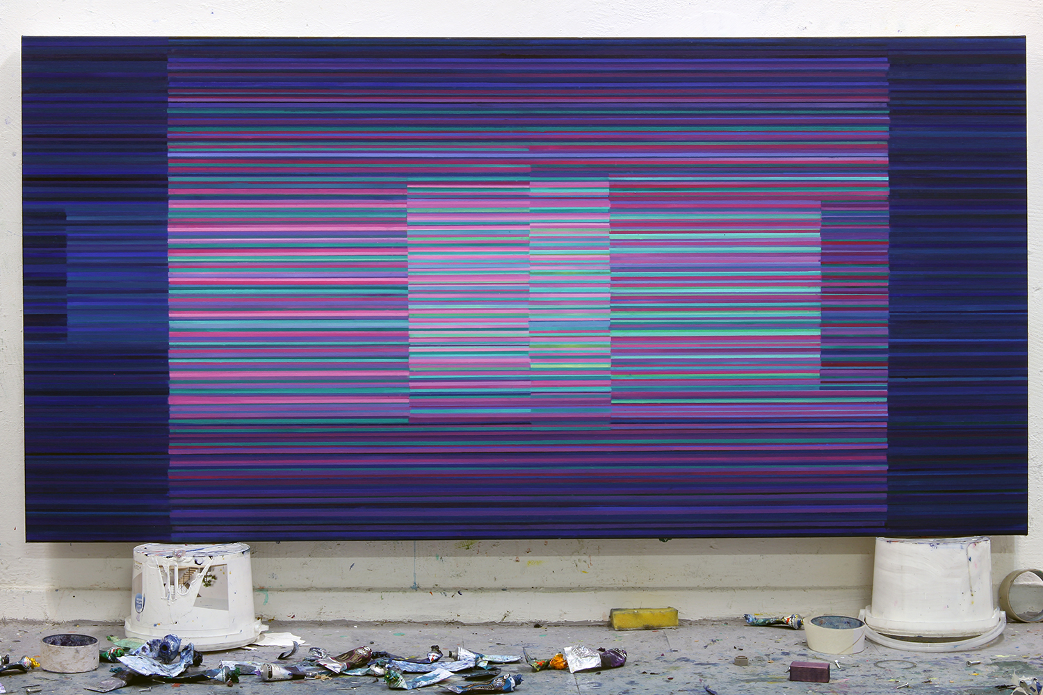 Probability 75 x 150 cm Oil on Canvas