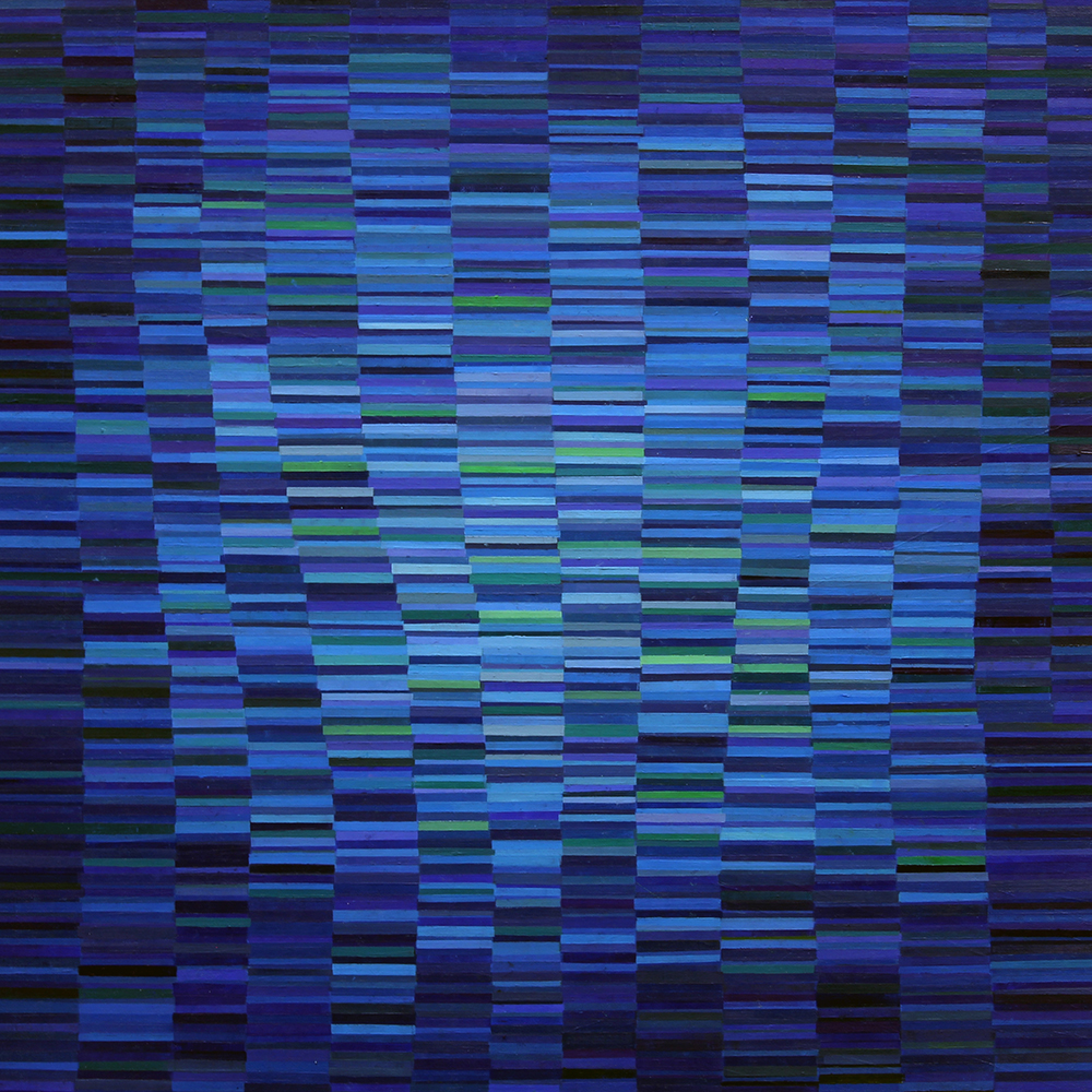 Transparence III 75 x 75 cm Oil on Canvas